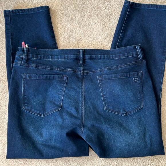 Denim Capri glossy flag sz. 16P - Picture 3 of 4